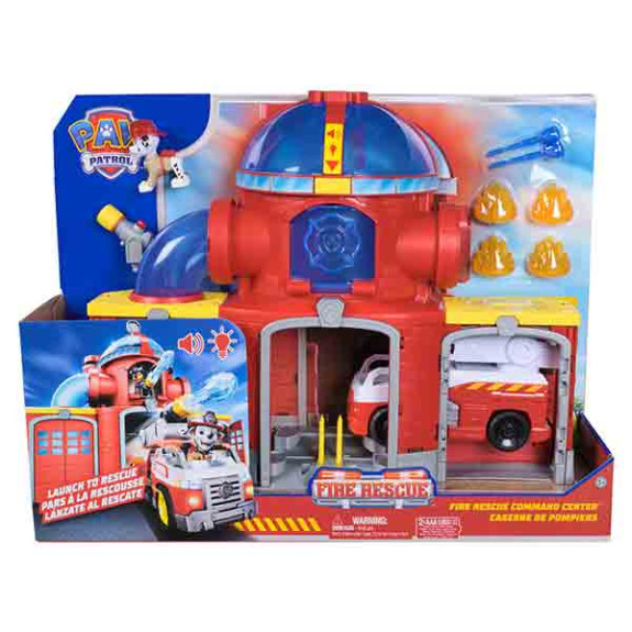 Paw Patrol Fire Rescue FireStation Playset